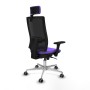Chaise de Bureau avec Appui-tête Piqueras y Crespo 3D086G2 Lila