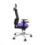 Chaise de Bureau avec Appui-tête Piqueras y Crespo 3D086G2 Lila