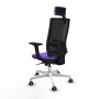 Chaise de Bureau avec Appui-tête Piqueras y Crespo 2D026G2 Lila