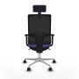 Chaise de Bureau avec Appui-tête Piqueras y Crespo 1D086N2 Lila
