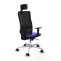 Chaise de Bureau avec Appui-tête Piqueras y Crespo 1D086N2 Lila