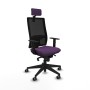 Chaise de Bureau avec Appui-tête Piqueras y Crespo 1D066G2 Violet