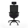 Chaise de Bureau avec Appui-tête Piqueras y Crespo 1D066G2 Violet