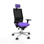 Chaise de Bureau avec Appui-tête Piqueras y Crespo 3D086N2 Lila