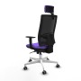 Office Chair with Headrest Piqueras y Crespo 1D026G2 Lilac