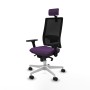 Office Chair with Headrest Piqueras y Crespo 3D026N2 Purple