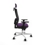 Office Chair with Headrest Piqueras y Crespo 3D026N2 Purple