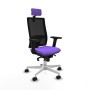 Office Chair with Headrest Piqueras y Crespo 2D026N2 Lilac