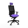 Office Chair with Headrest Piqueras y Crespo 1D066G2 Lilac