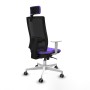 Chaise de Bureau avec Appui-tête Piqueras y Crespo 4B026G2 Lila