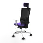 Office Chair with Headrest Piqueras y Crespo 4B026N2 Lilac