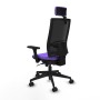 Office Chair with Headrest Piqueras y Crespo 3D066N2 Lilac