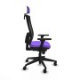 Office Chair with Headrest Piqueras y Crespo 3D066N2 Lilac