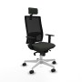 Office Chair with Headrest Piqueras y Crespo 1D026N2 Black