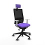 Office Chair with Headrest Piqueras y Crespo 4B066G2 Lilac