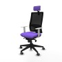 Office Chair with Headrest Piqueras y Crespo 4B066G2 Lilac