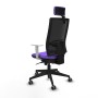 Office Chair with Headrest Piqueras y Crespo 4B066G2 Lilac