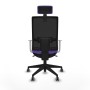 Office Chair with Headrest Piqueras y Crespo 4B066G2 Lilac