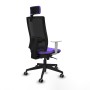 Office Chair with Headrest Piqueras y Crespo 4B066G2 Lilac