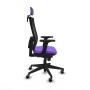 Office Chair with Headrest Piqueras y Crespo 2D066G2 Lilac