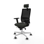 Office Chair with Headrest Piqueras y Crespo 2D026G2 Black