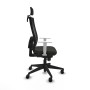 Office Chair with Headrest Piqueras y Crespo 4B066N2 Black