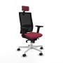 Office Chair with Headrest Piqueras y Crespo 2D026N2 Maroon