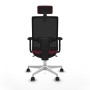 Office Chair with Headrest Piqueras y Crespo 2D026N2 Maroon