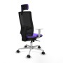 Office Chair with Headrest Piqueras y Crespo 4B086N2 Lilac