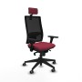 Office Chair with Headrest Piqueras y Crespo 3D066G2 Maroon