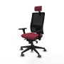 Office Chair with Headrest Piqueras y Crespo 3D066G2 Maroon