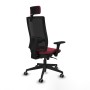 Office Chair with Headrest Piqueras y Crespo 3D066G2 Maroon