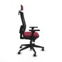 Office Chair with Headrest Piqueras y Crespo 3D066G2 Maroon