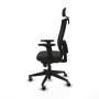 Office Chair with Headrest Piqueras y Crespo 2D066G2 Black