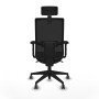 Office Chair with Headrest Piqueras y Crespo 2D066G2 Black