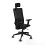 Office Chair with Headrest Piqueras y Crespo 2D066G2 Black