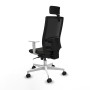 Office Chair with Headrest Piqueras y Crespo 4B026N2 Black