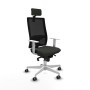 Chaise de Bureau avec Appui-tête Piqueras y Crespo 4B026G2 Noir