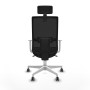 Chaise de Bureau avec Appui-tête Piqueras y Crespo 4B026G2 Noir