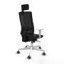 Chaise de Bureau avec Appui-tête Piqueras y Crespo 4B026G2 Noir