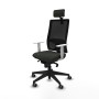 Office Chair with Headrest Piqueras y Crespo 4B066G2 Black