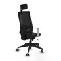 Office Chair with Headrest Piqueras y Crespo 4B066G2 Black