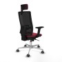 Office Chair with Headrest Piqueras y Crespo 2D086G2 Maroon
