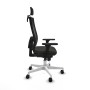 Office Chair with Headrest Piqueras y Crespo 3D026N2 Black