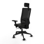 Office Chair with Headrest Piqueras y Crespo 3D066N2 Black