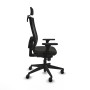 Office Chair with Headrest Piqueras y Crespo 3D066N2 Black