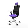 Office Chair with Headrest Piqueras y Crespo 2D086G2 Lilac