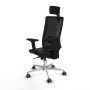 Office Chair with Headrest Piqueras y Crespo 2D086G2 Black