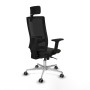 Office Chair with Headrest Piqueras y Crespo 2D086G2 Black