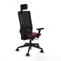 Chaise de Bureau avec Appui-tête Piqueras y Crespo 3D066N2 Bordeaux